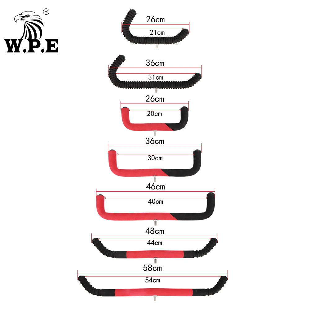 W.P.E soporte para caña de pescar 26cm/36cm/46cm/50cm/60cm U/V soporte para cápsula de alimentador EVA suave caña de pescar aparejos de pesca alimentador - imagen 3