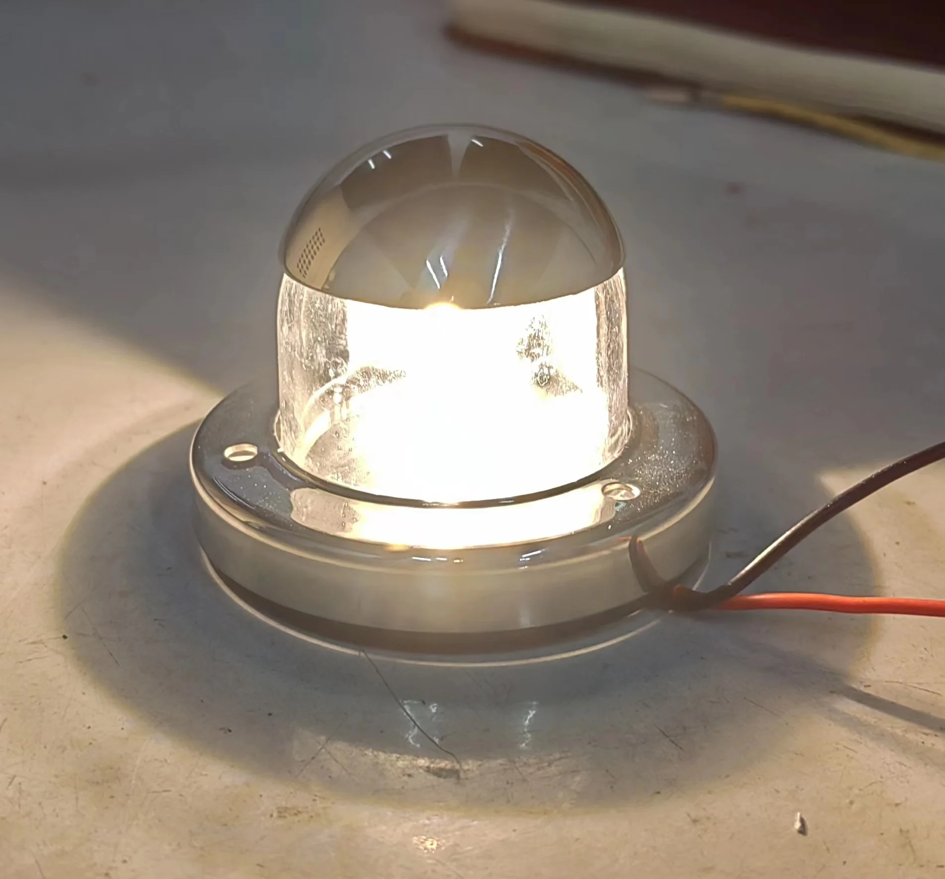 Luces de popa blancas de navegación para barco de 225 °, ángulo de haz LED, señal de navegación de 120 ° S.S.316, carcasa ANHEART Marine - imagen 4