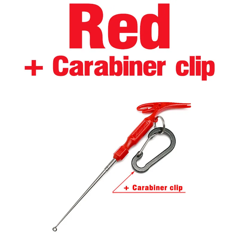 Red and Carabiner