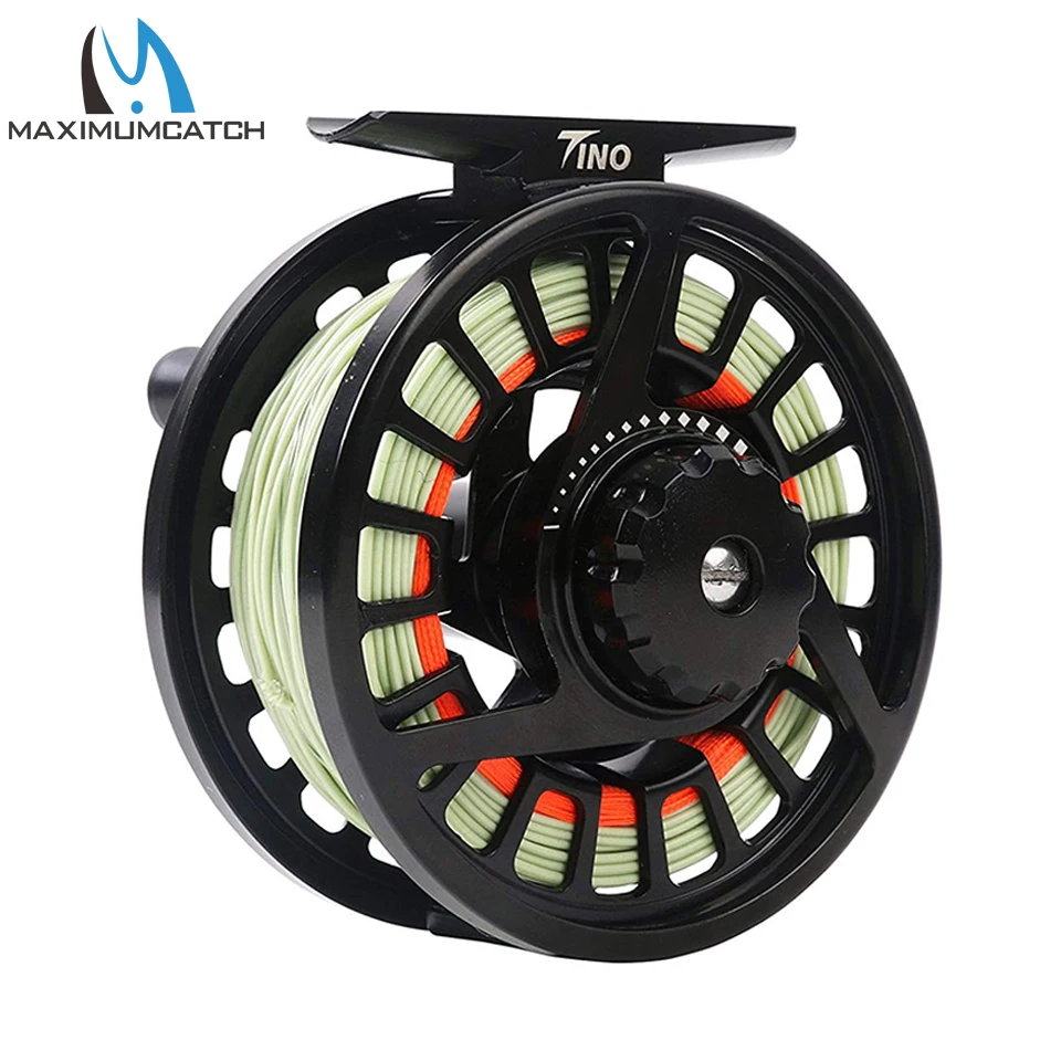 Maximumcatch-Kit de caña de pescar con mosca, accesorio de fibra de carbono con carrete, IM10/30T + 36T, 9FT 6/7/8WT 7 seg - imagen 4