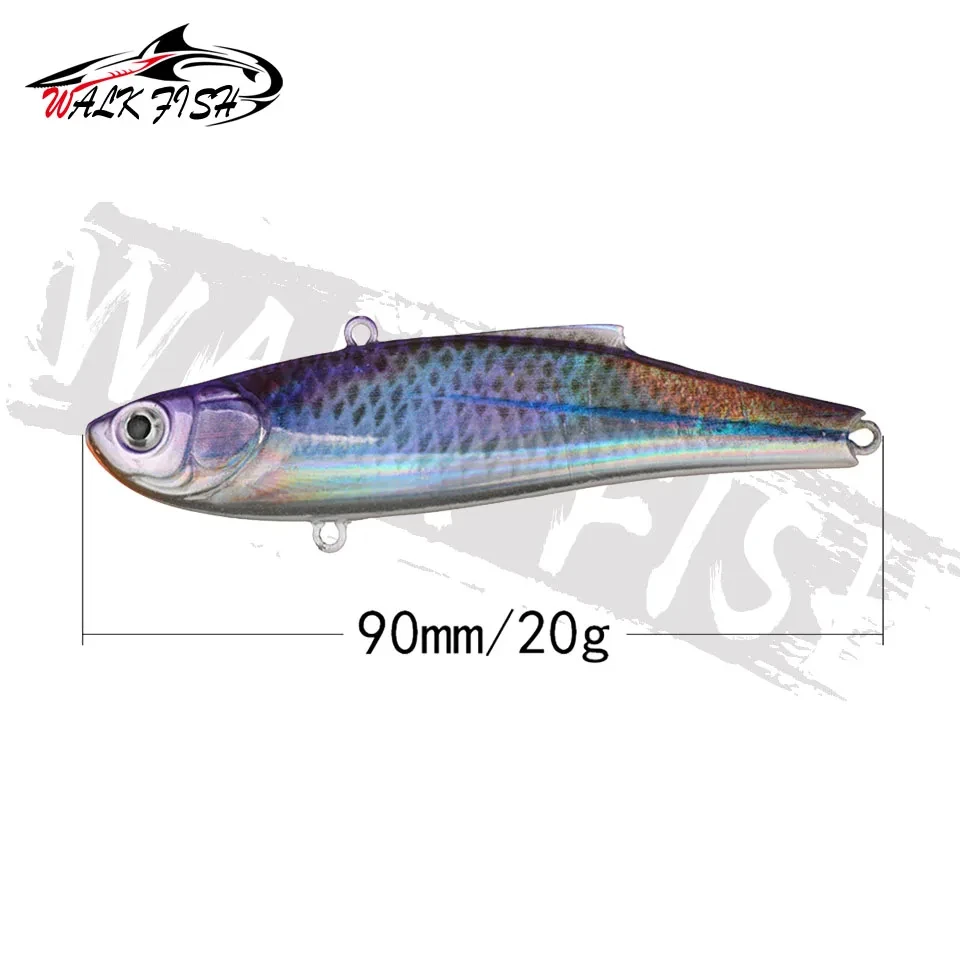 Señuelo Vibrante WALK FISH Luya 9cm 20g – Acción profunda agua dulce - imagen 4