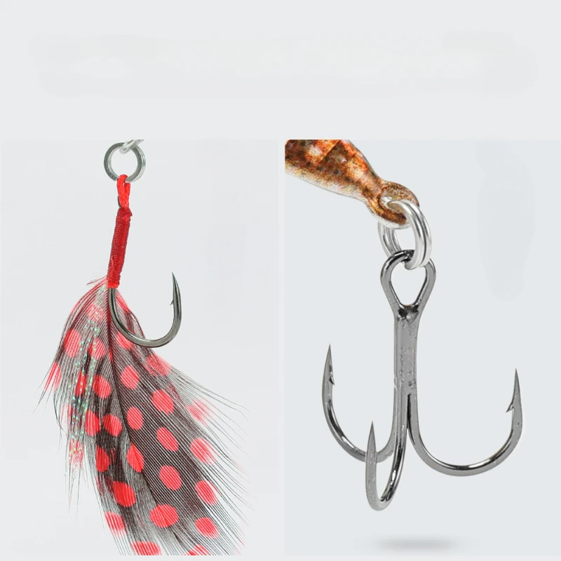 Cebo para corredor de carretera, ojo de calamar y tiburón, placa de hierro, pintura en aerosol, escamas de pescado reales, cebo de caballa de fundición larga biónica, Warbler de pesca en el mar - imagen 5