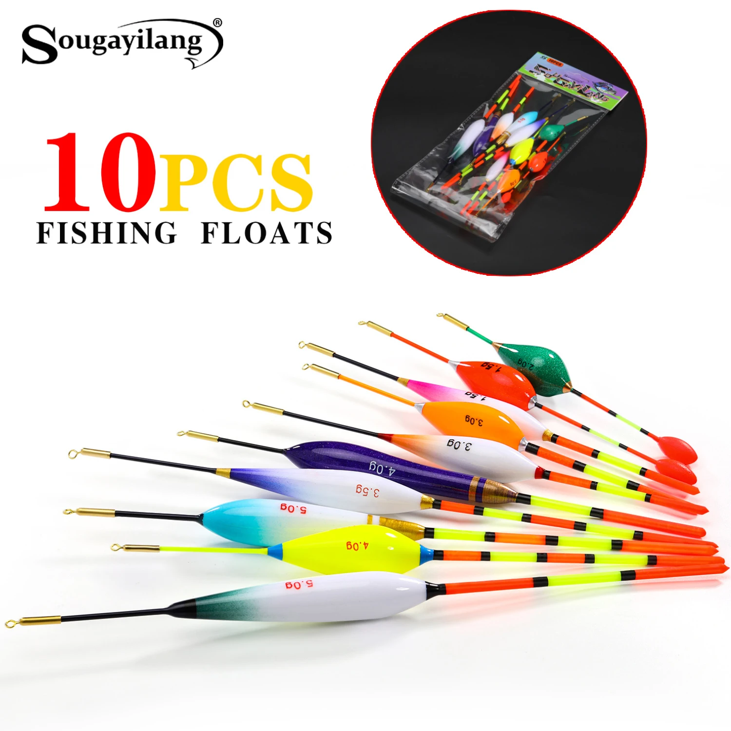 Flotadores Verticales Sougayilang – Accesorios Pesca Profesional