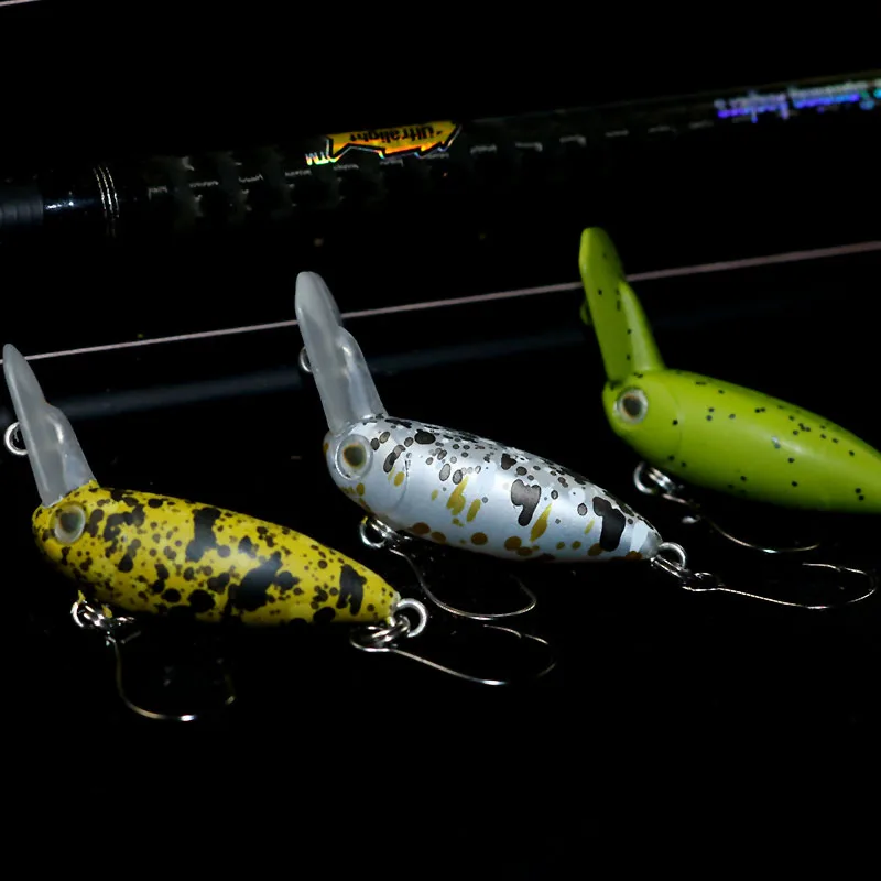HISTOLURE-Mini señuelo de pesca con manivela que se hunde, pececillo, 30mm, 3,5g, trucha Artificial, Ajing, corriente, lago, Crankbait, pesca en roca, cebos duros - imagen 4