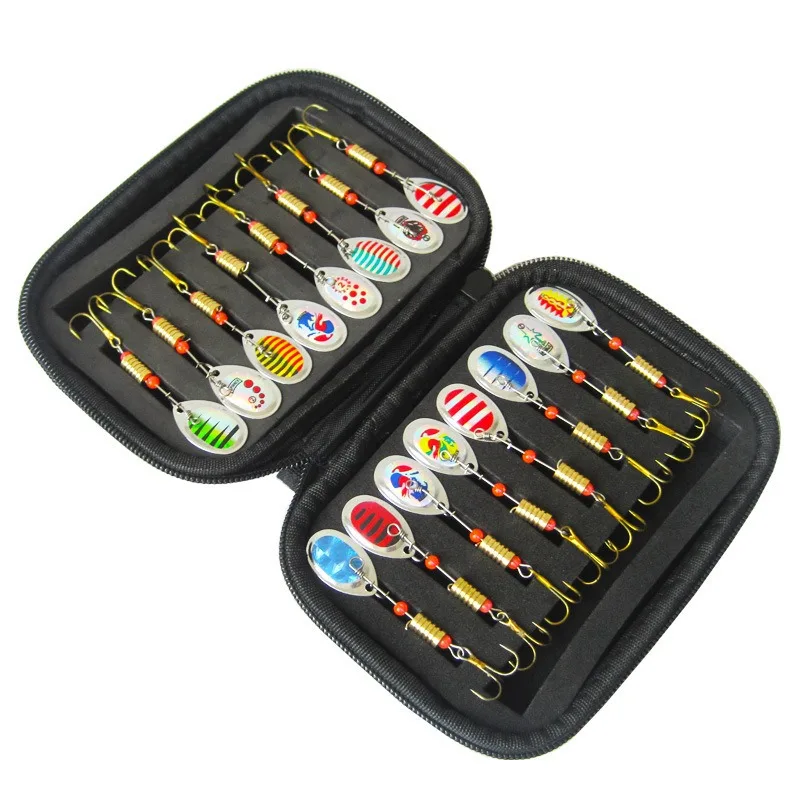 Cucharas giratorias Metal lubina, lucio y trucha - agua dulce/salada - imagen 4
