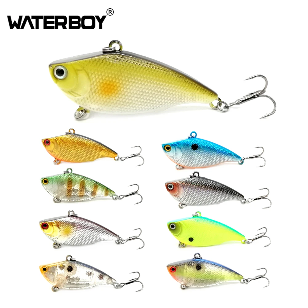Señuelo VIB Waterboy – Crankbait de invierno con anzuelos triples