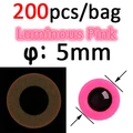 200pcs 5mm Pink
