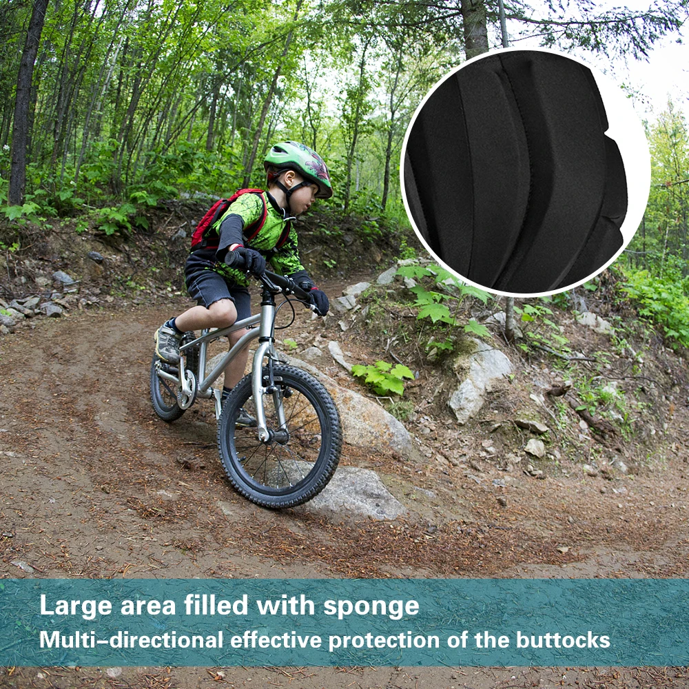 Almohadillas para patinaje sobre ruedas para niños, accesorios de protección 3d para trasero y trasero, almohadillas protectoras para caderas - imagen 3