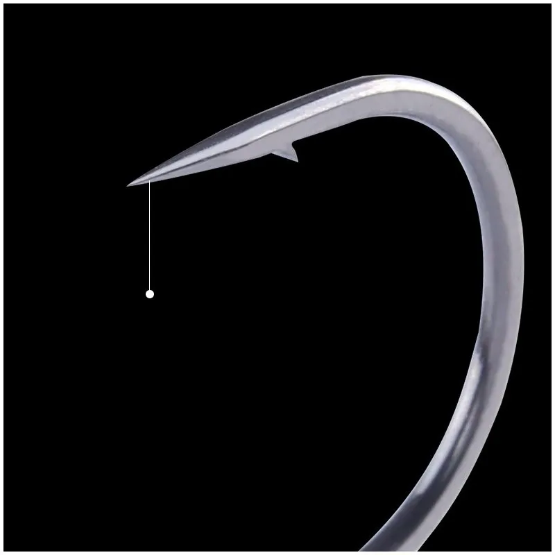 BKK 9050NP-anzuelos de pesca con cabeza de tambor, anzuelos de pesca de 10-15 piezas, anzuelos de lengüeta anticaída para cebo de silicona suave para lubina - imagen 4