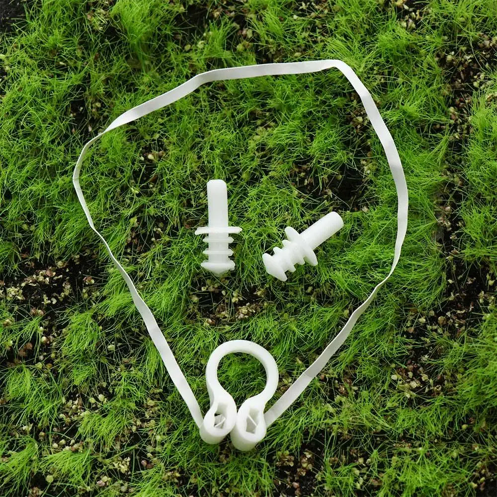 Tapones para los oídos para nadar, tapones para los oídos para bucear, deportes de Surf, tapones para los oídos, Clip Nasal, protección Nasal, tapones para los oídos de silicona