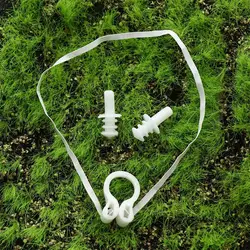 Tapones para los oídos para nadar, tapones para los oídos para bucear, deportes de Surf, tapones para los oídos, Clip Nasal, protección Nasal, tapones para los oídos de silicona