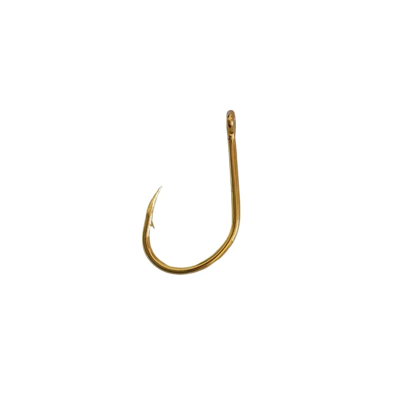 Anzuelos circulares para carpa dorados con púas – accesorios pesca - imagen 5