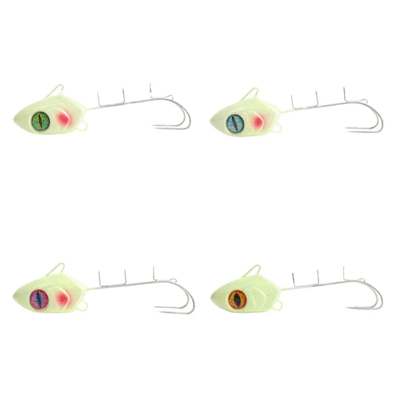 Anzuelos de pesca de mar luminosos, plantilla de Metal, anzuelo de cabeza de pez, anzuelo de cola de pelo, Saury Duple, Bullet Tenya, 500g - imagen 5