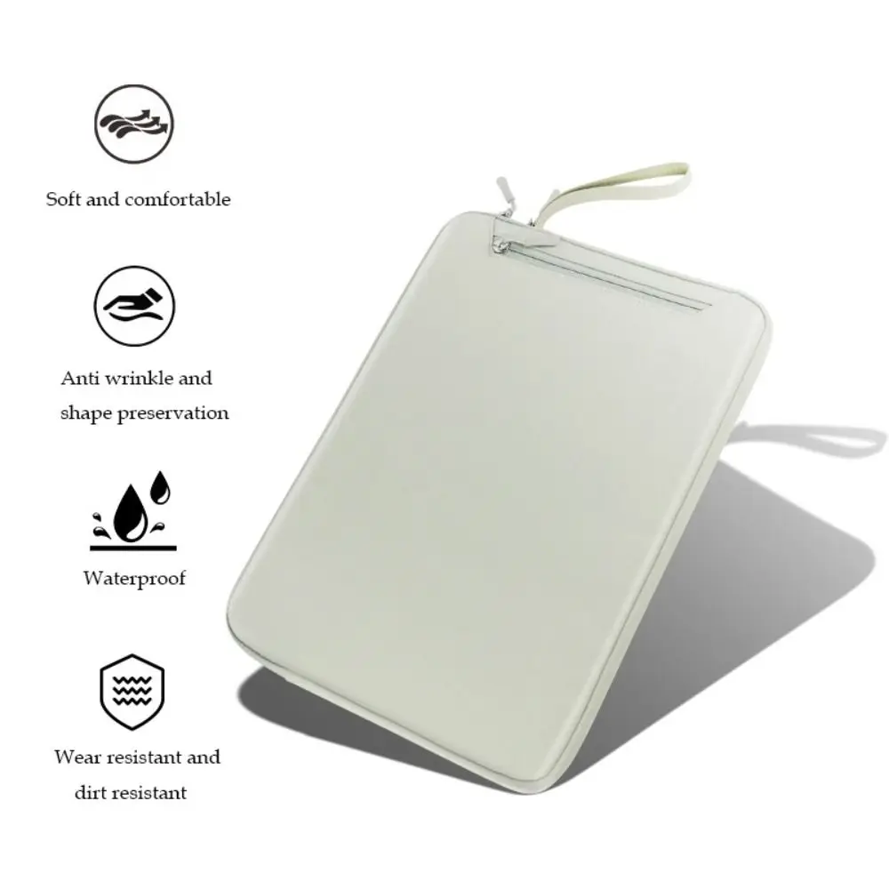 13,3 14,1 15,4 funda para portátil, bolsa ultrafina para portátil, bolsa protectora para tableta con asa portátil para Macbook Pro/Lenovo/HP/Dell - imagen 4