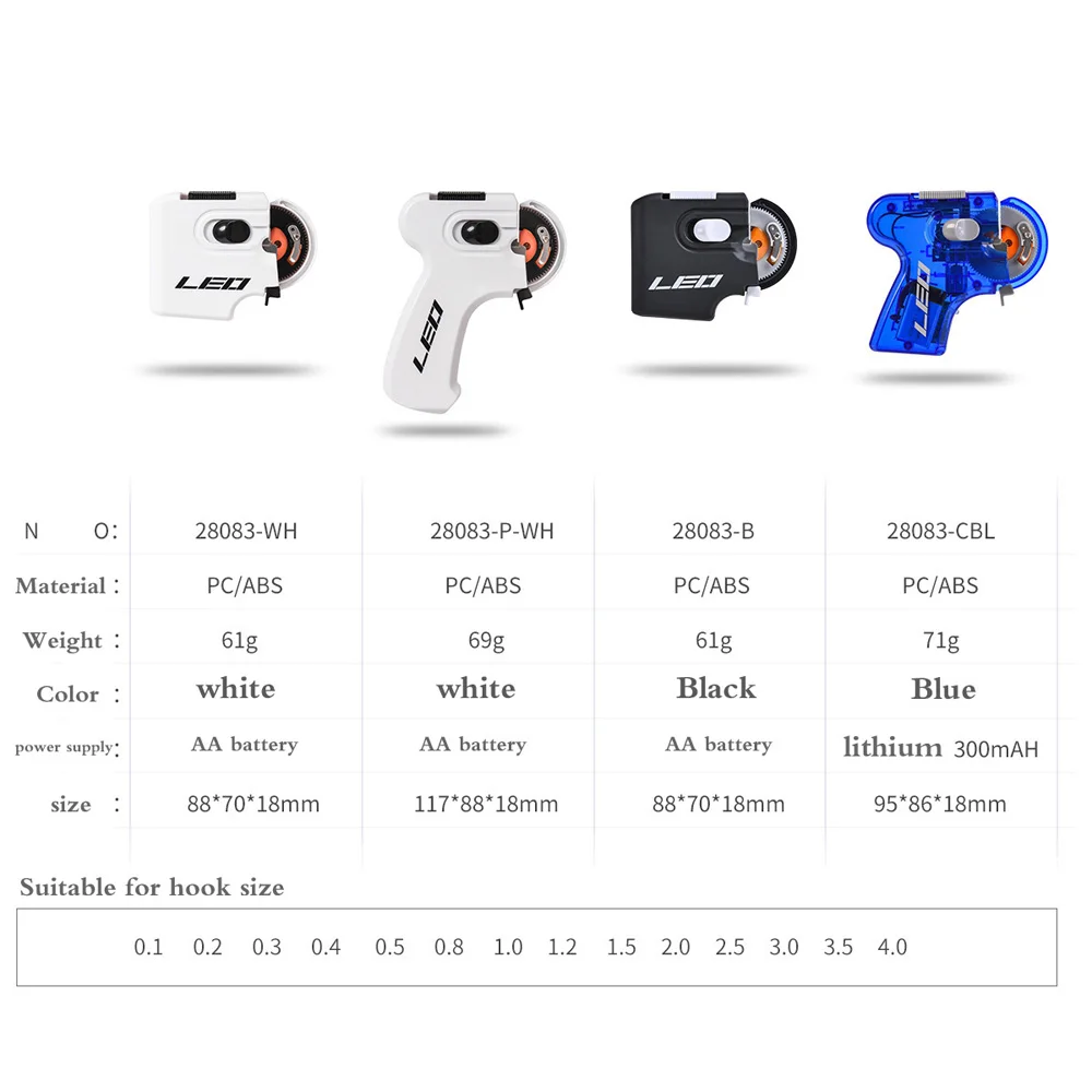 Nuevo Dispositivo de enganche eléctrico de carga, dispositivo de gancho multifunción automático, anudador de aguja, accesorios de pesca, enrollador de línea - imagen 5