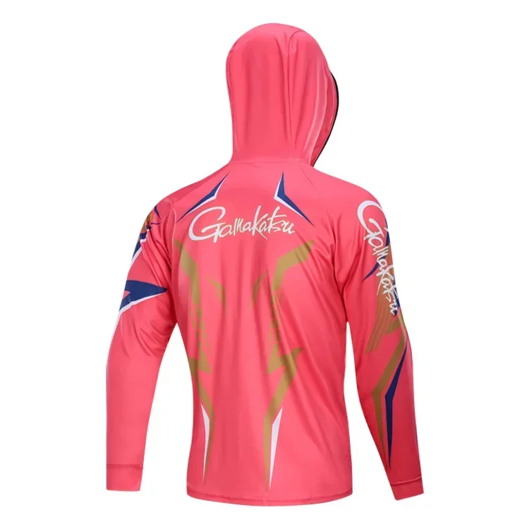 Nuevo Ropa de pesca deportiva al aire libre para hombre, camisas transpirables para senderismo y pesca, ropa de pesca con capucha de secado rápido para acampar al aire libre - imagen 5