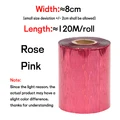 8cm x 120m Rose