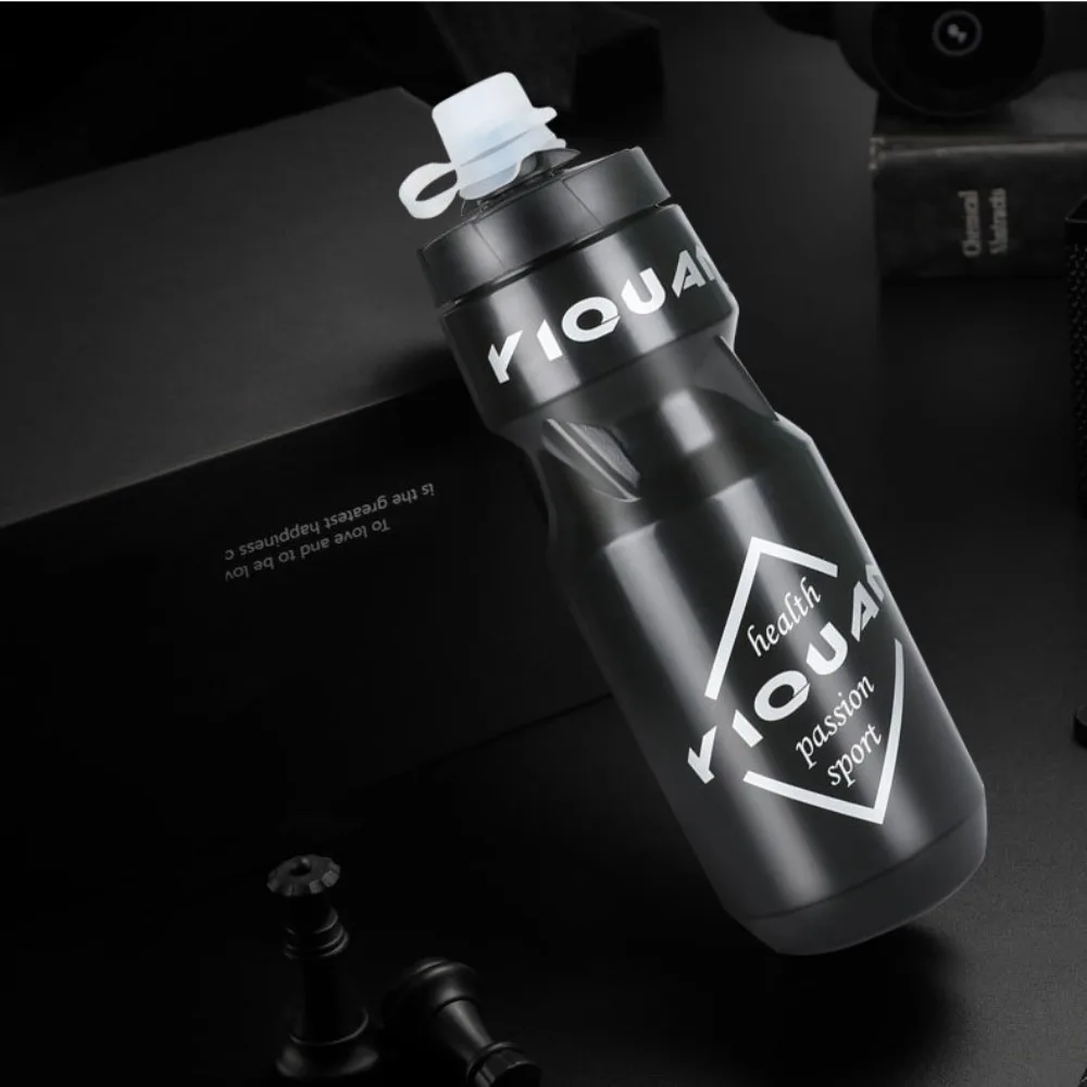 Botella deportiva de plástico para bicicleta, hervidor de agua portátil de 710ml, colorida, para bicicleta de carretera - imagen 3