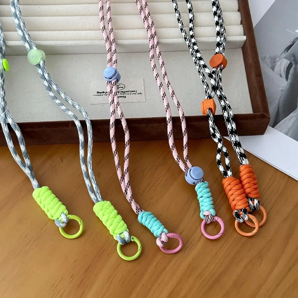 Bolso cruzado de repuesto informal, correa de cadena, cordón ajustable desmontable para teléfono, cuerda colgante para teléfono a rayas, accesorios para bolso - imagen 5