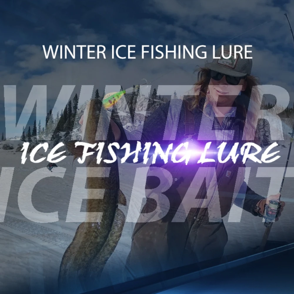 Señuelo de pesca en hielo FTK para jigging invernal