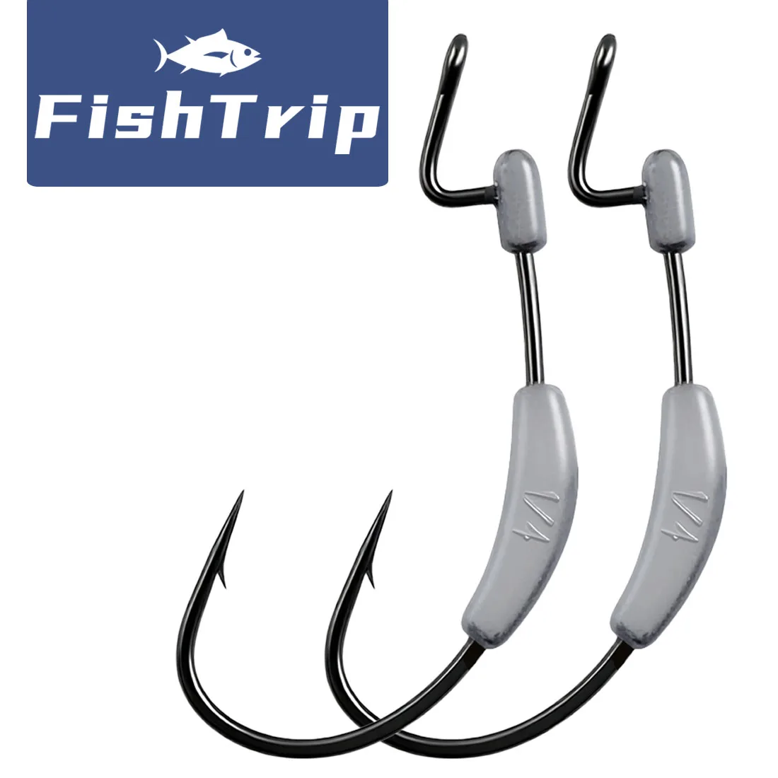 Anzuelos Swimbait FishTrip EWG – Peso moldeado sin enredo agua salada