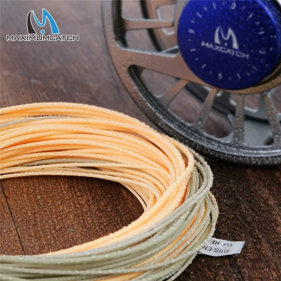 MAXIMUMCATCH sedal Spey una mano con bucles soldados camuflaje - imagen 2