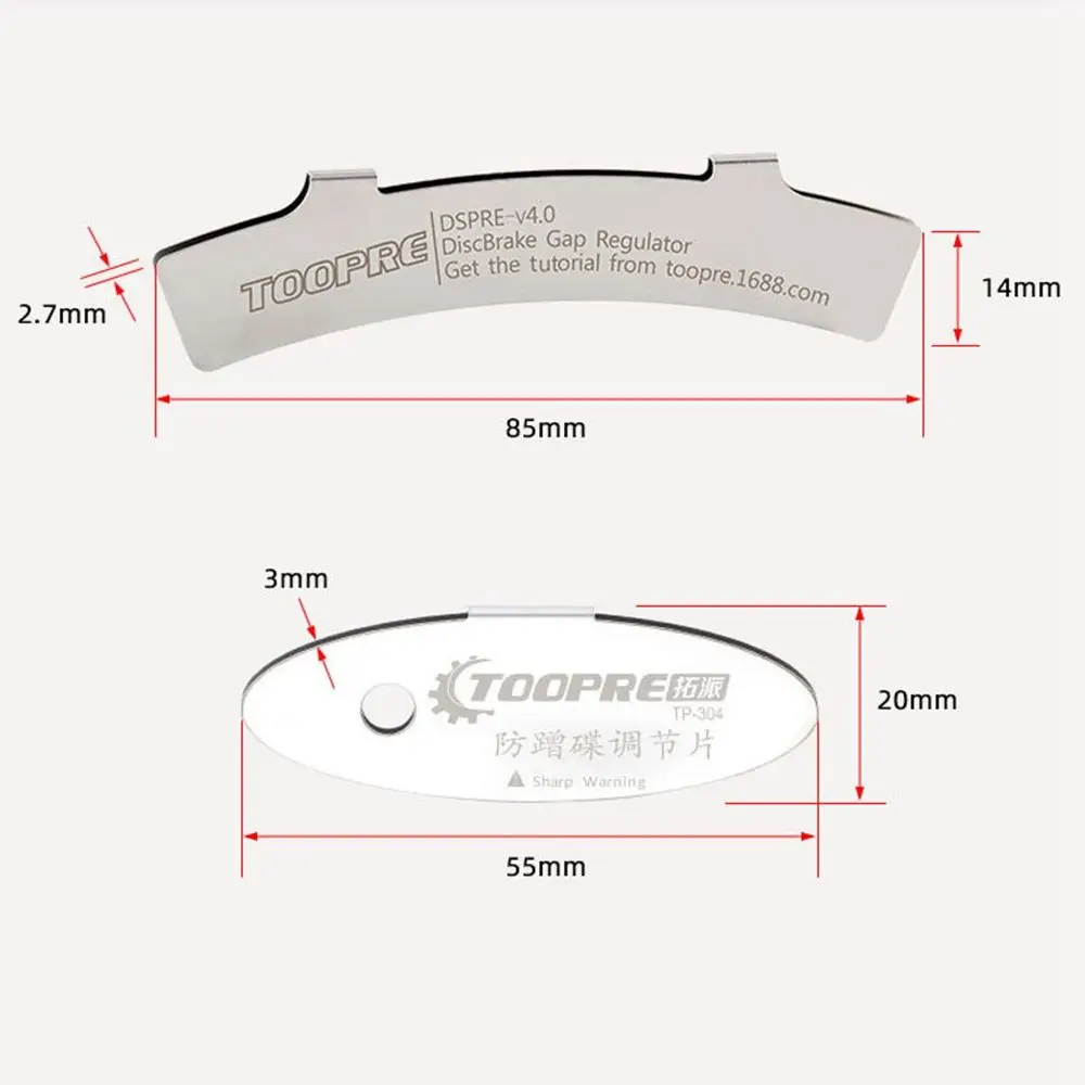 Pastillas de freno de disco para bicicleta, kit de montaje