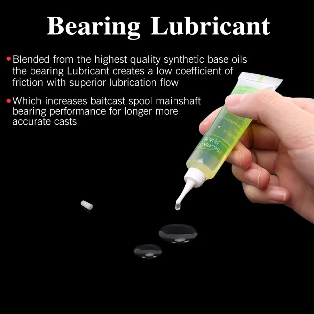 Carrete giratorio resistente al desgaste, resistencia a la compresión de grasa, engranaje protector, grasa Insoluble en agua, 1 Juego - imagen 4