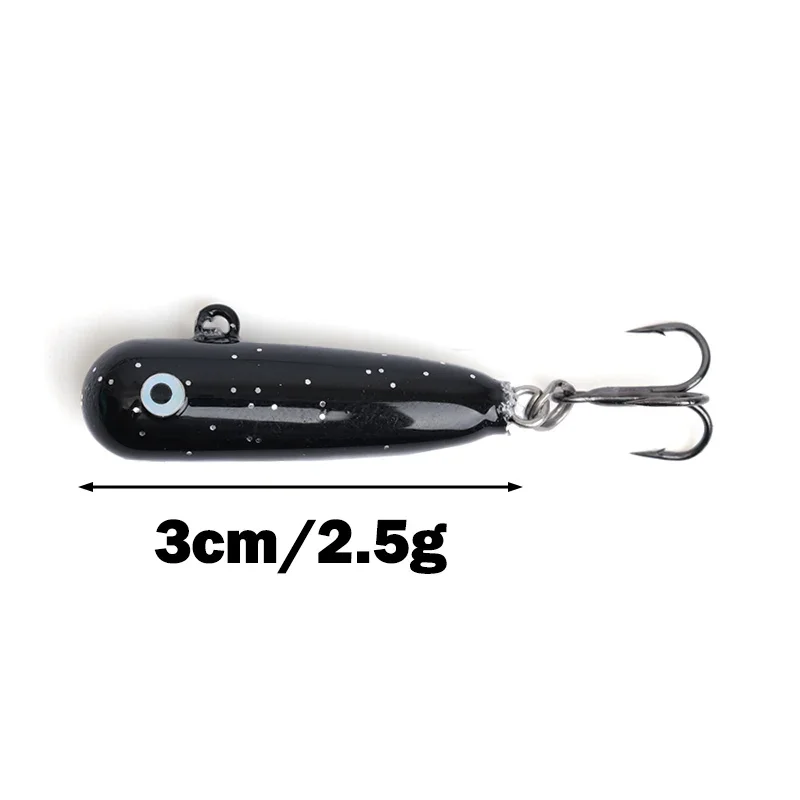OUTKIT-señuelo de pesca con lápiz que se hunde, cebo duro de fundición larga, 3cm, 2,5g, Wobblers, pececillo, Crankbait, Artificial - imagen 4