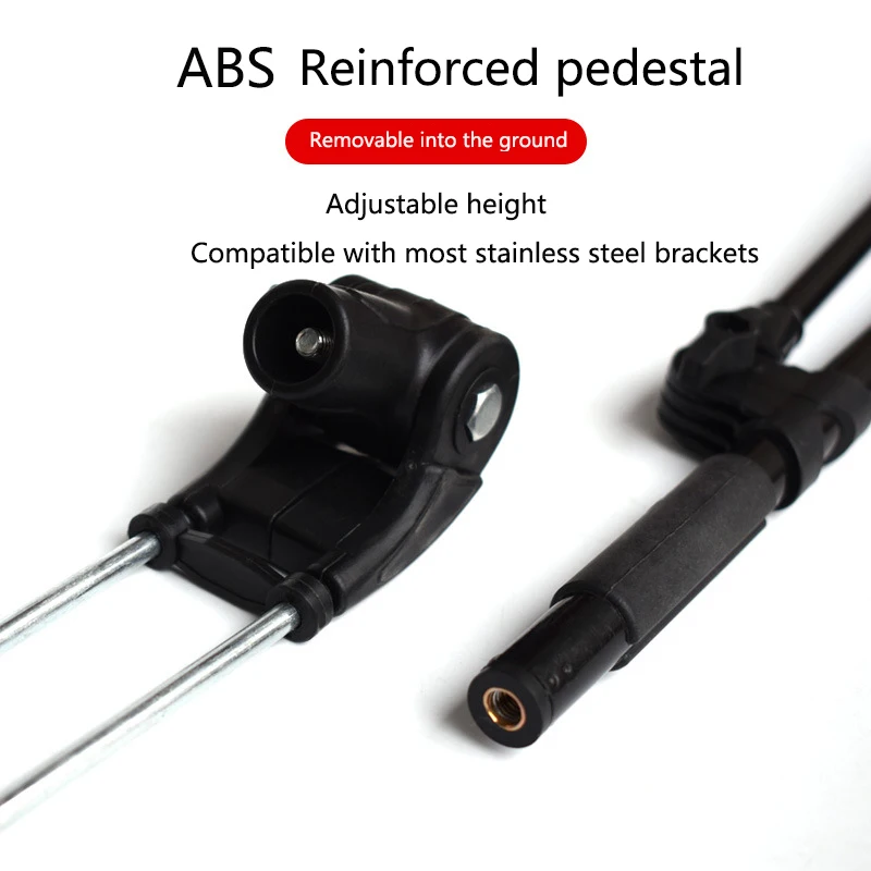 Soporte ajustable para caña de pescar, accesorio para carpa, fuerte, 1,5 M-2,4 M - imagen 4