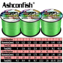 Ashconfish Sedal trenzado 16 hebras para agua salada