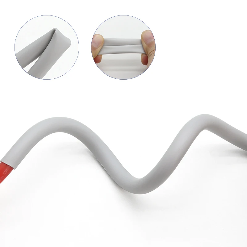 Tubo Termocontraíble de Silicona Gris – Protector de Nudos para Pesca - imagen 3