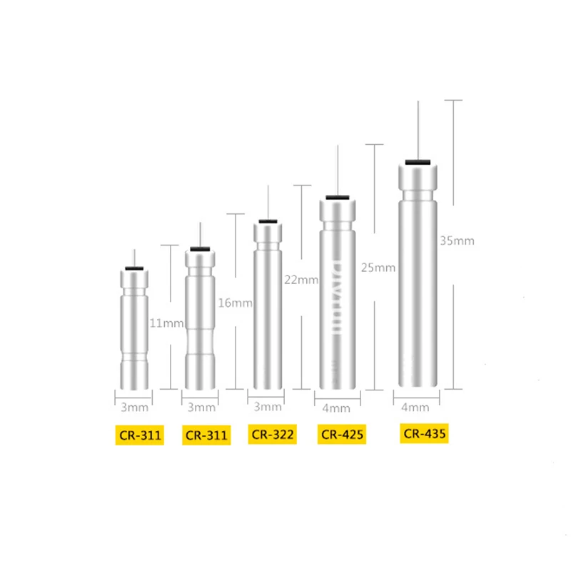 50 Uds flotador de pesca DLY ZH CR311 CR316 CR322 CR425 CR435 boya eléctrica de litio luminosa accesorios de pesca de río y lago - imagen 3