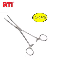 Alicates hemostáticos RTI – Pinzas curvas de acero inoxidable para pesca