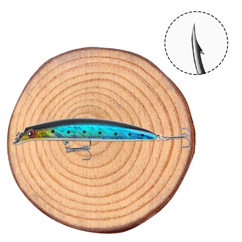 Señuelos de Pesca artificiales, cebo duro para lubina, trucha, agua salada y dulce - imagen 5