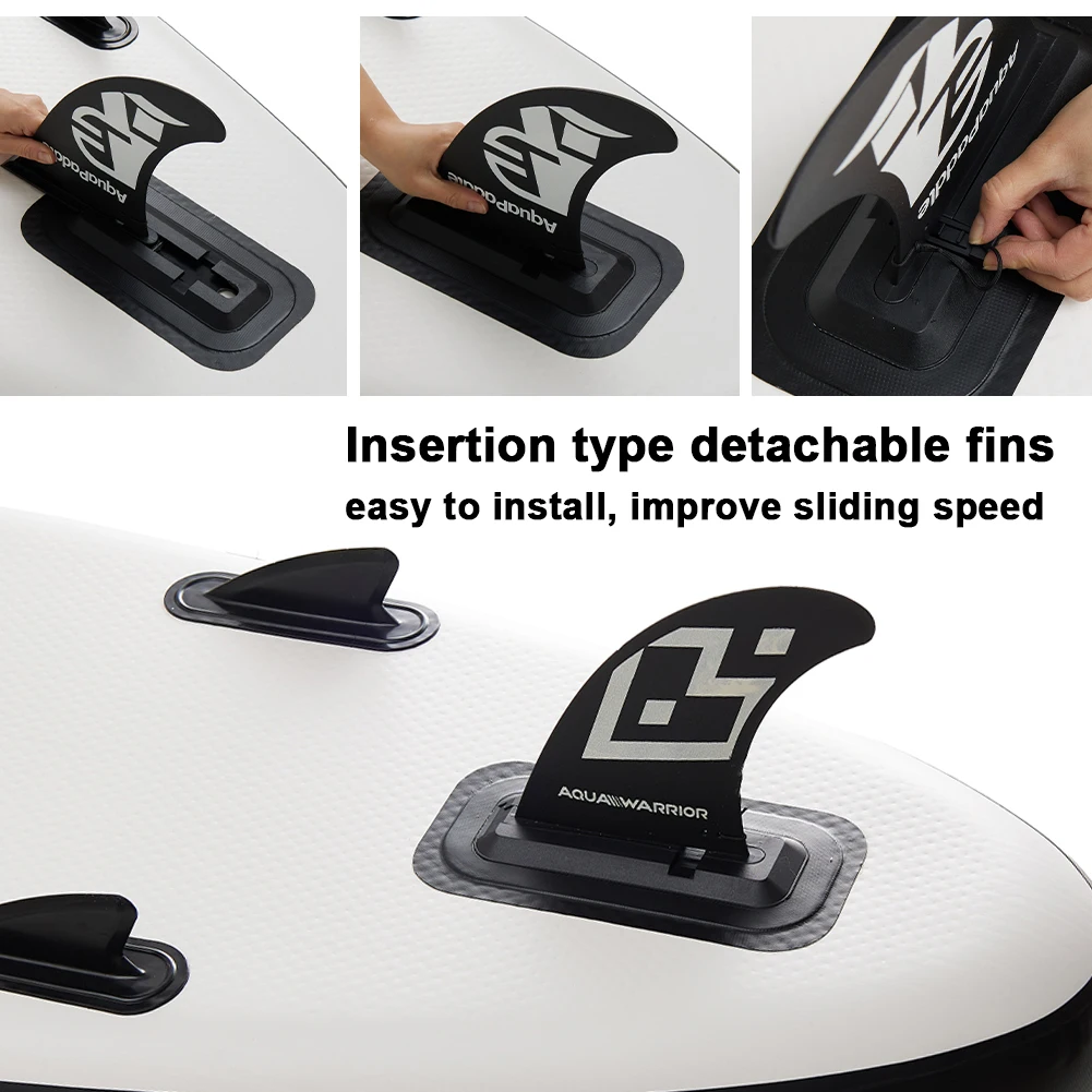 Experiencia de rendimiento mejorado con aletas desmontables para su aventura deportiva acuática