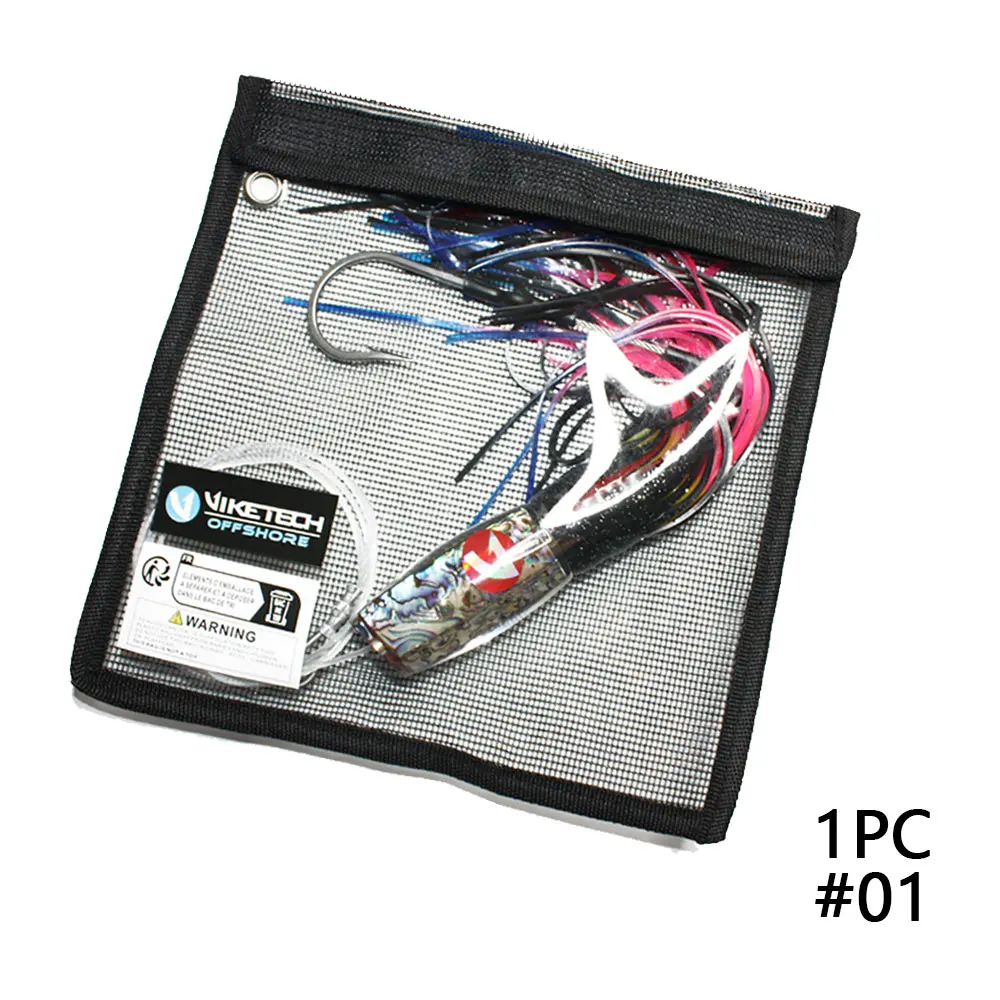 NUEVAS señuelos de resina para pesca en agua salada, señuelo de juego grande, 12,8 ", 9,6 oz - imagen 4