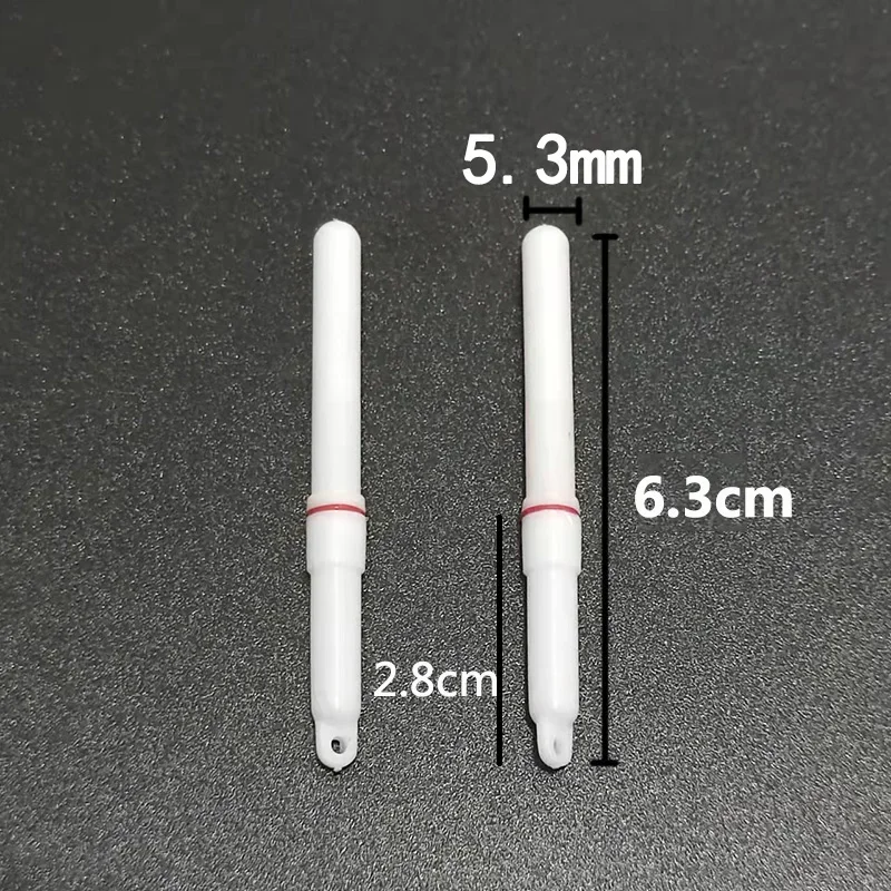 10 unids/lote palo de luz con 10 baterías recargables CR322 CR425 lámpara atractora pesca nocturna Lightstick Starlight Glow Sticks J551 - imagen 4