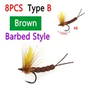 8pcs TypeB Brown