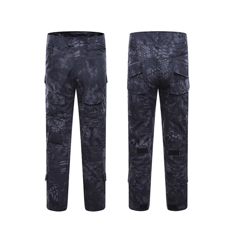 Pantalones tácticos de camuflaje Airsoft G2, pantalones Cargo multibolsillos resistentes al desgaste de alta calidad, ropa para hombre, pantalones de trabajo A3FG2 - imagen 3