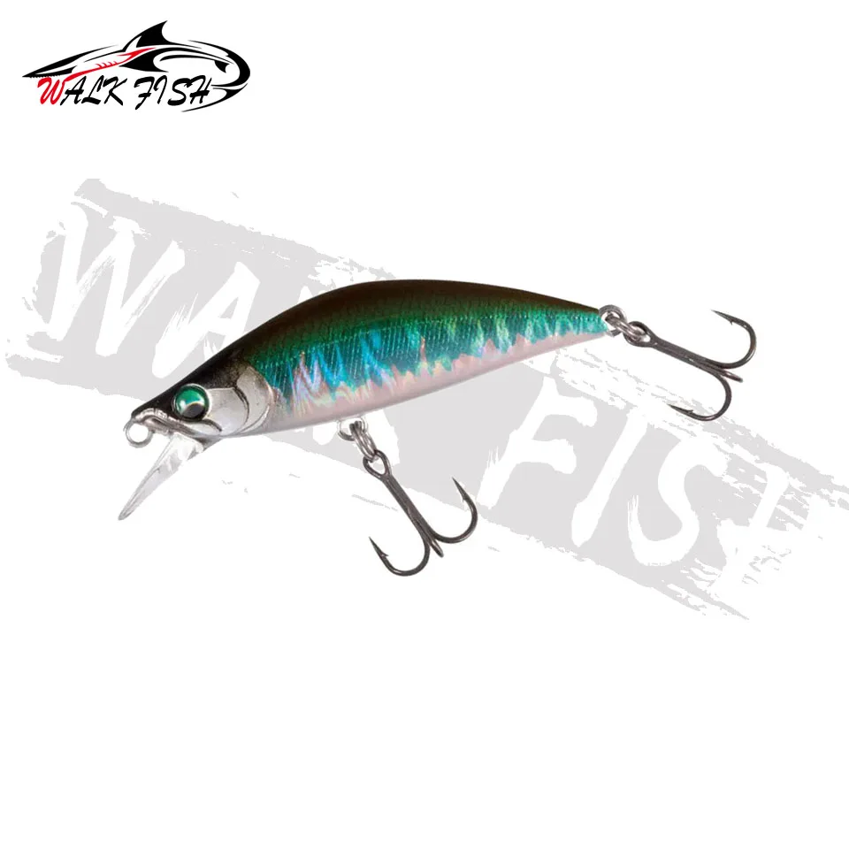 WALK FISH-señuelo de pesca duro Crankbait Stream para perca, Lucio, trucha, lubina, 50mm, 5,2g, diseño japonés, 1 unidad - imagen 3