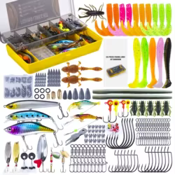 Goture Kit Señuelos Pesca con Caja 2C – Anzuelos Plantillas Accesorios