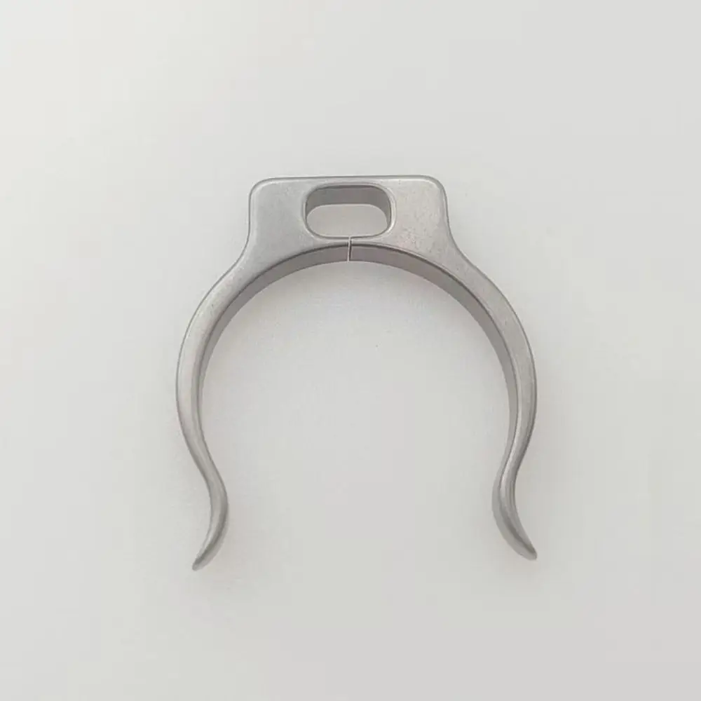 Colgador de hervidor de titanio gris para botellas deportivas - imagen 4