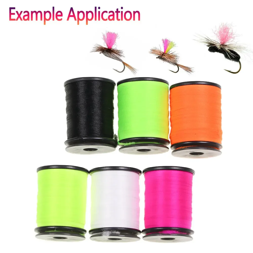 Bimoo-carrete de 20m/carrete sintético suave de alta visibilidad Para Post Wing, cajas flotantes emergentes, postes de paracaídas, ala dividida, Material de atado de moscas secas - imagen 5