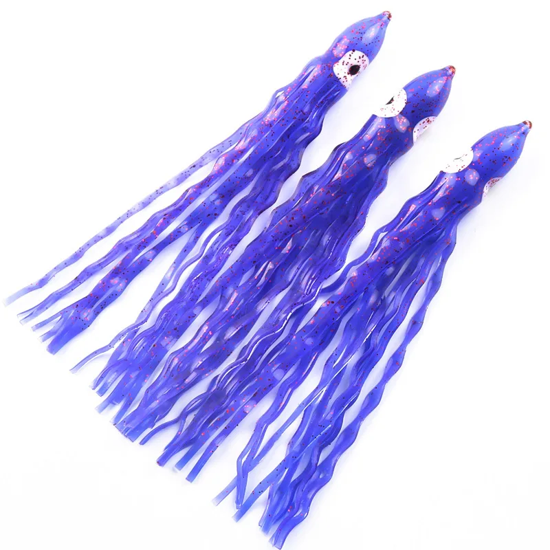 Señuelo de pesca de 6,5g y 14cm, cebo suave de calamar Artificial, aparejos de pesca - imagen 4