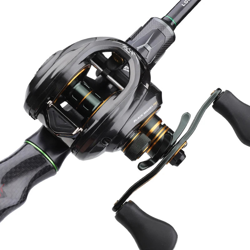 Combo Caña y Carrete Baitcasting Histar Mamba – Guías Fuji - imagen 4