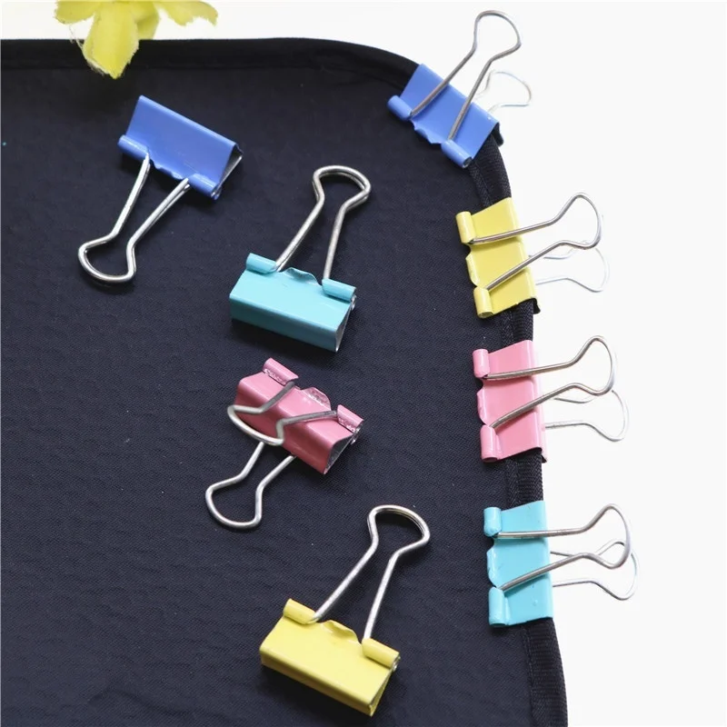 Clips metálicos para pesca deportiva – Mosquetones negros de seguridad - imagen 3