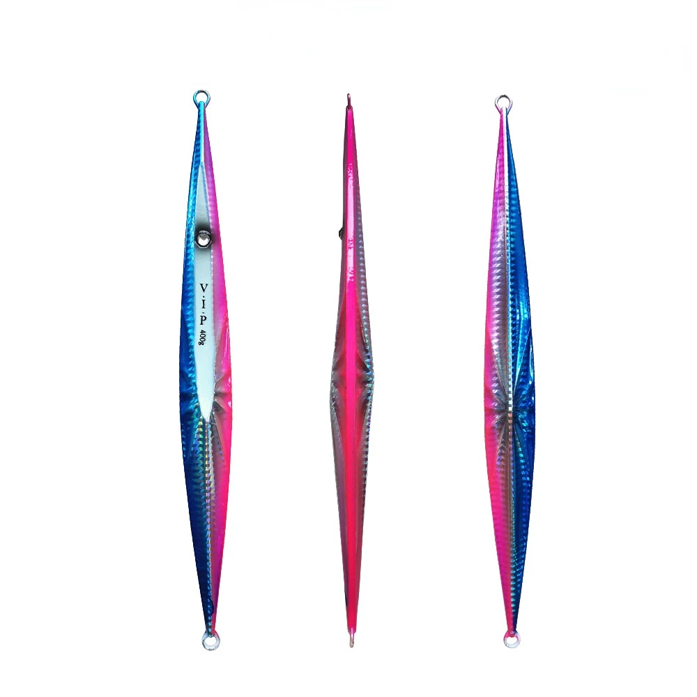 Señuelos de Pesca de Metal, 1 piezas, de sedimentación rápida, VIB, luminoso, placa de hierro de calamar, 150g-350g, largo, 204mm-260mm - imagen 5