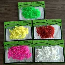 Señuelos blandos para lucio, trucha y perca – colores vivos