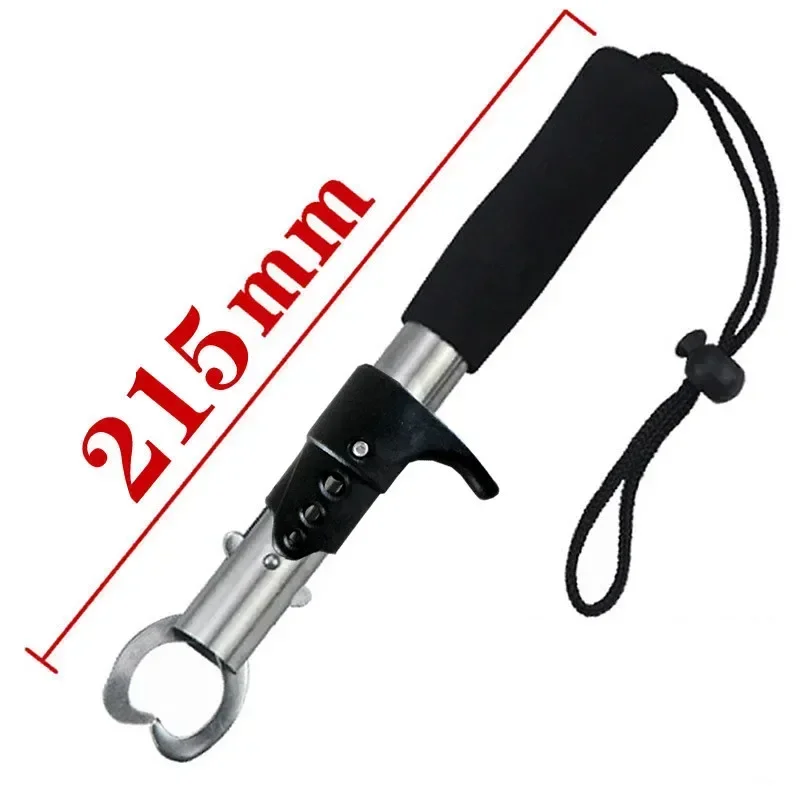 Pinza de pesca de acero inoxidable, agarre de pescado, abrazadera de labio, alicates plegables, controlador de Clip, equipo de herramientas de pesca - imagen 2